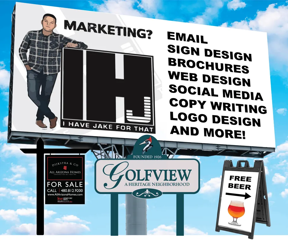 Sign design samples